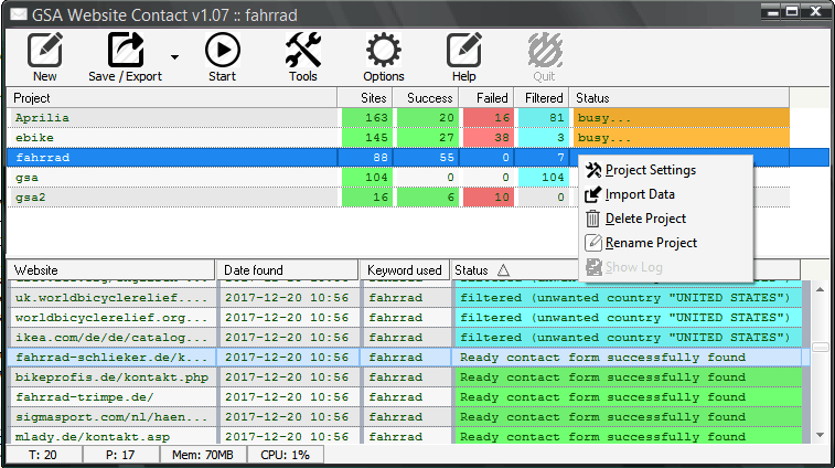 GSA Website Contact 4.07