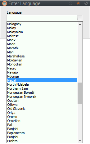Add New Languages