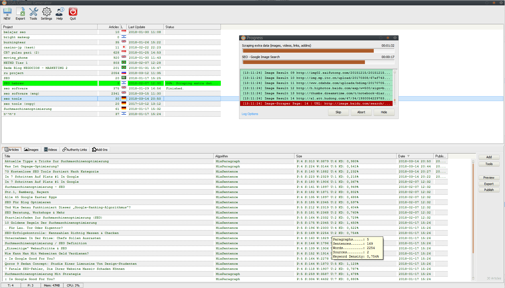 GSA Content Generator software