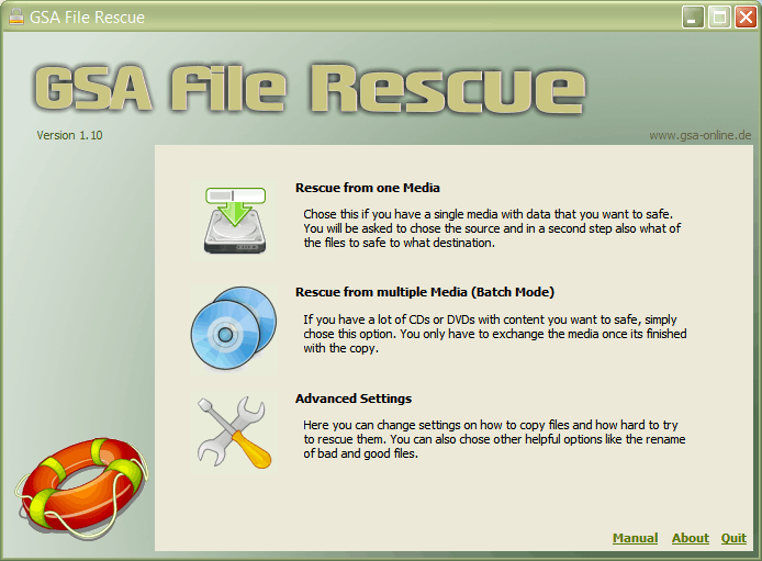 File-rescue