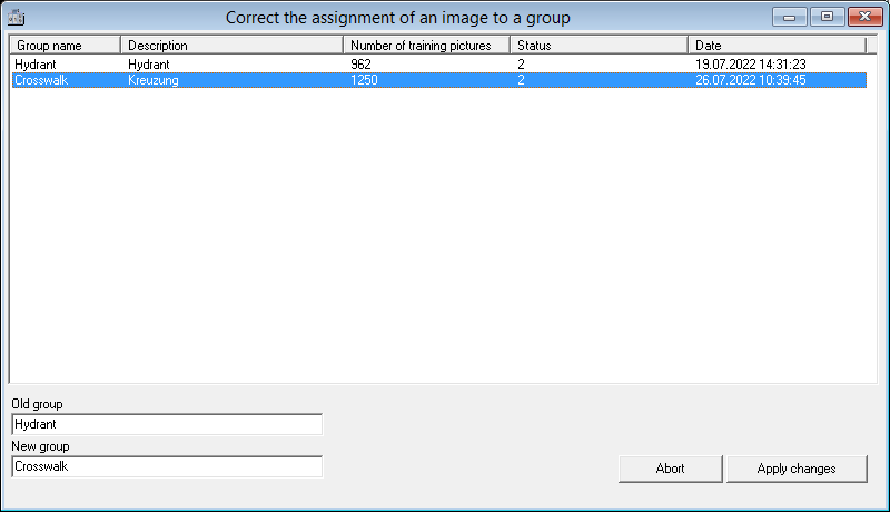 Image Group Correction