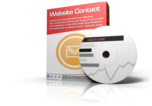 GSA Website Contact box